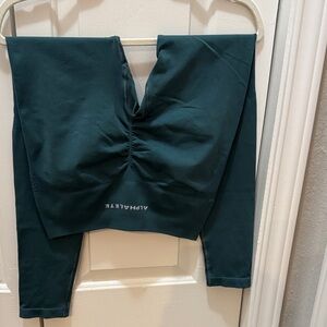 Alphalete Women’s Teal Leggings size medium